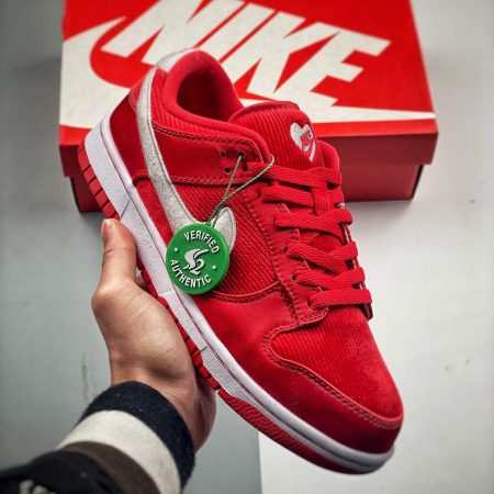 Dunk Low Valentine's Day 'Fire Red' FZ3548-612