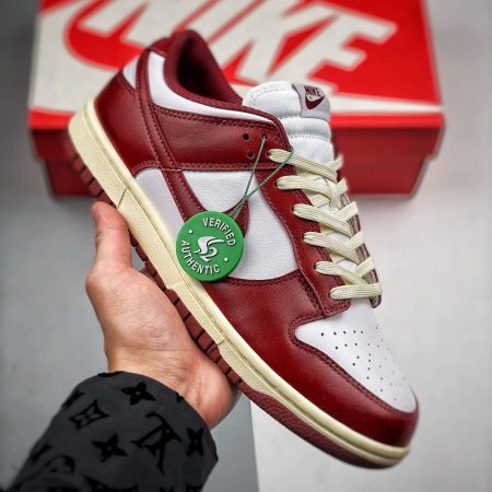 Wmns Dunk Low Premium 'Vintage Red' FJ4555-100