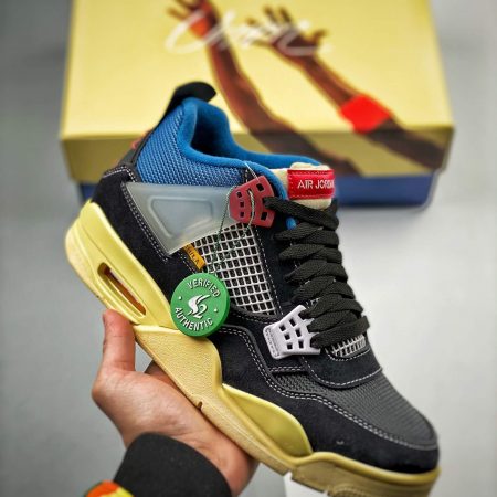 Union LA x Air Jordan 4 Retro 'Off Noir' DC9533-001