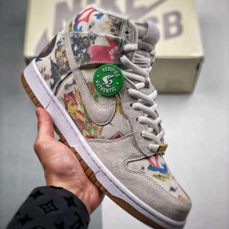 Supreme x Dunk High SB 'Rammellzee' FD8779-100