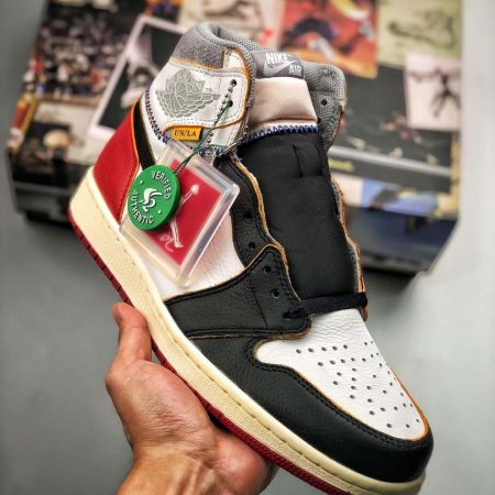 Union LA x Air Jordan 1 Retro High NRG 'Black Toe' BV1300-106
