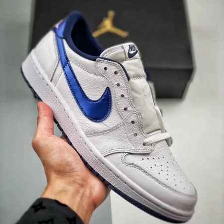 Air Jordan 1 Low Retro OG 'Metallic Blue' 2016 705329-106