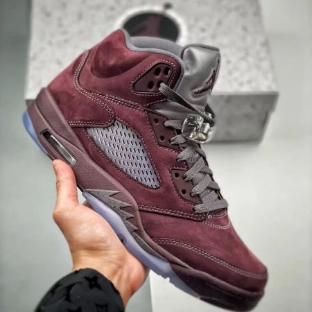 Air Jordan 5 Burgundy/Light Graphite-Silver DZ4131-600