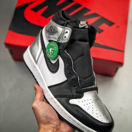 Air Jordan 1 High Og Retro Silver Toe CD0461-001