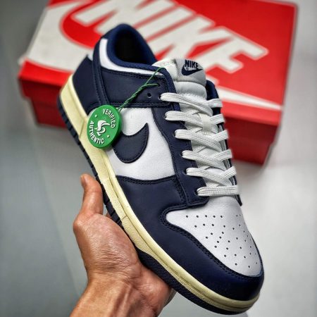 Wmns Dunk Low 'Vintage Navy' DD1503-115
