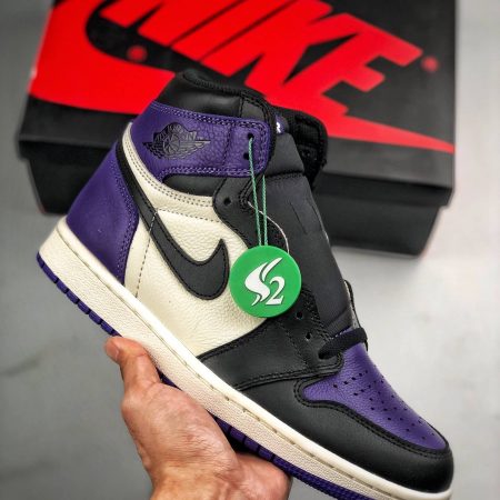 Air Jordan 1 Retro High OG 'Court Purple' 555088-501