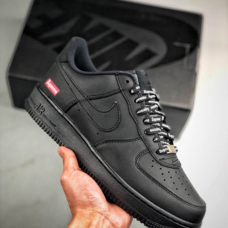 Supreme x Air Force 1 Low 'Black' CU9225-001