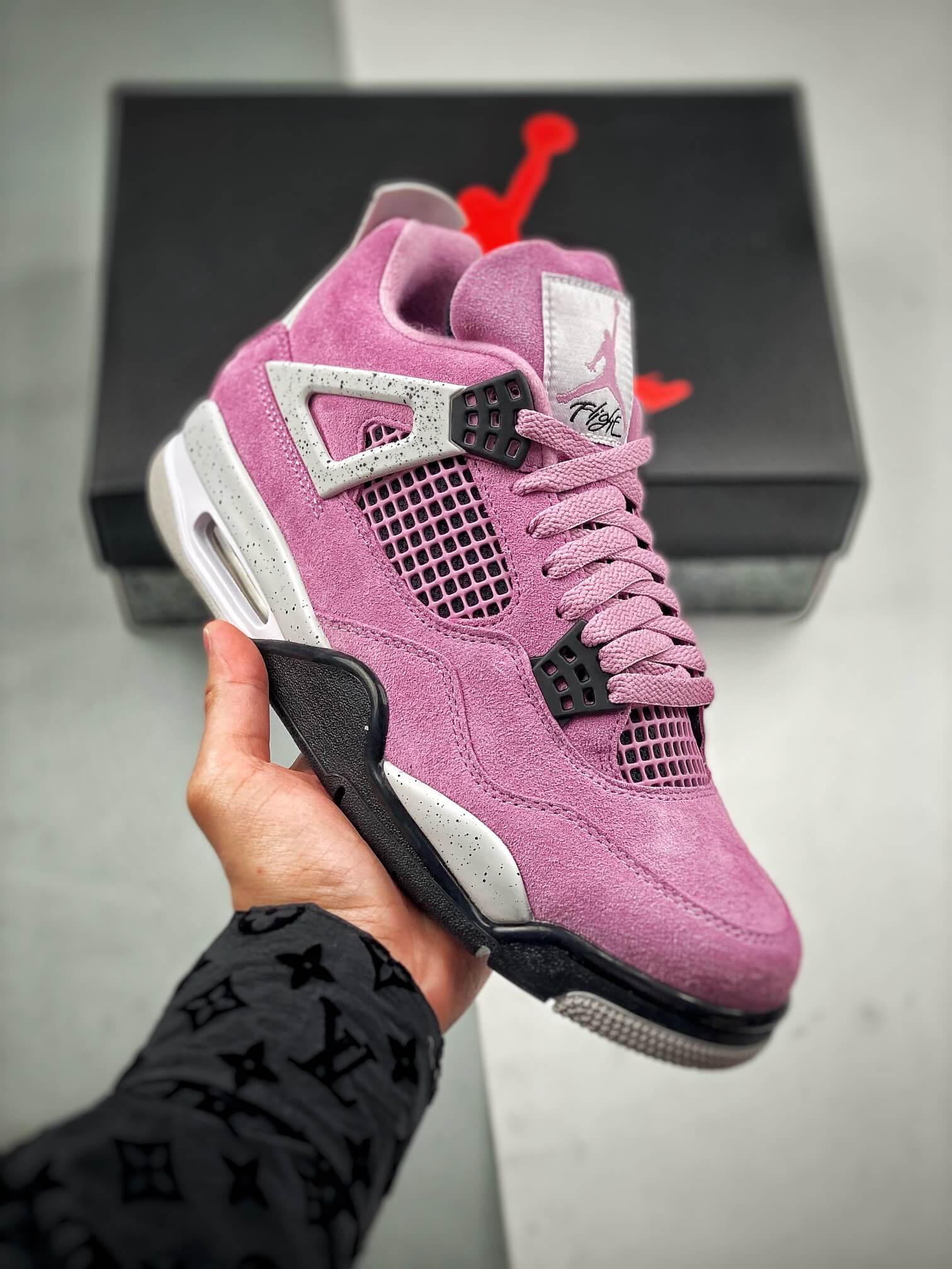 Wmns Air Jordan 4 Retro 'Orchid' AQ9129-501