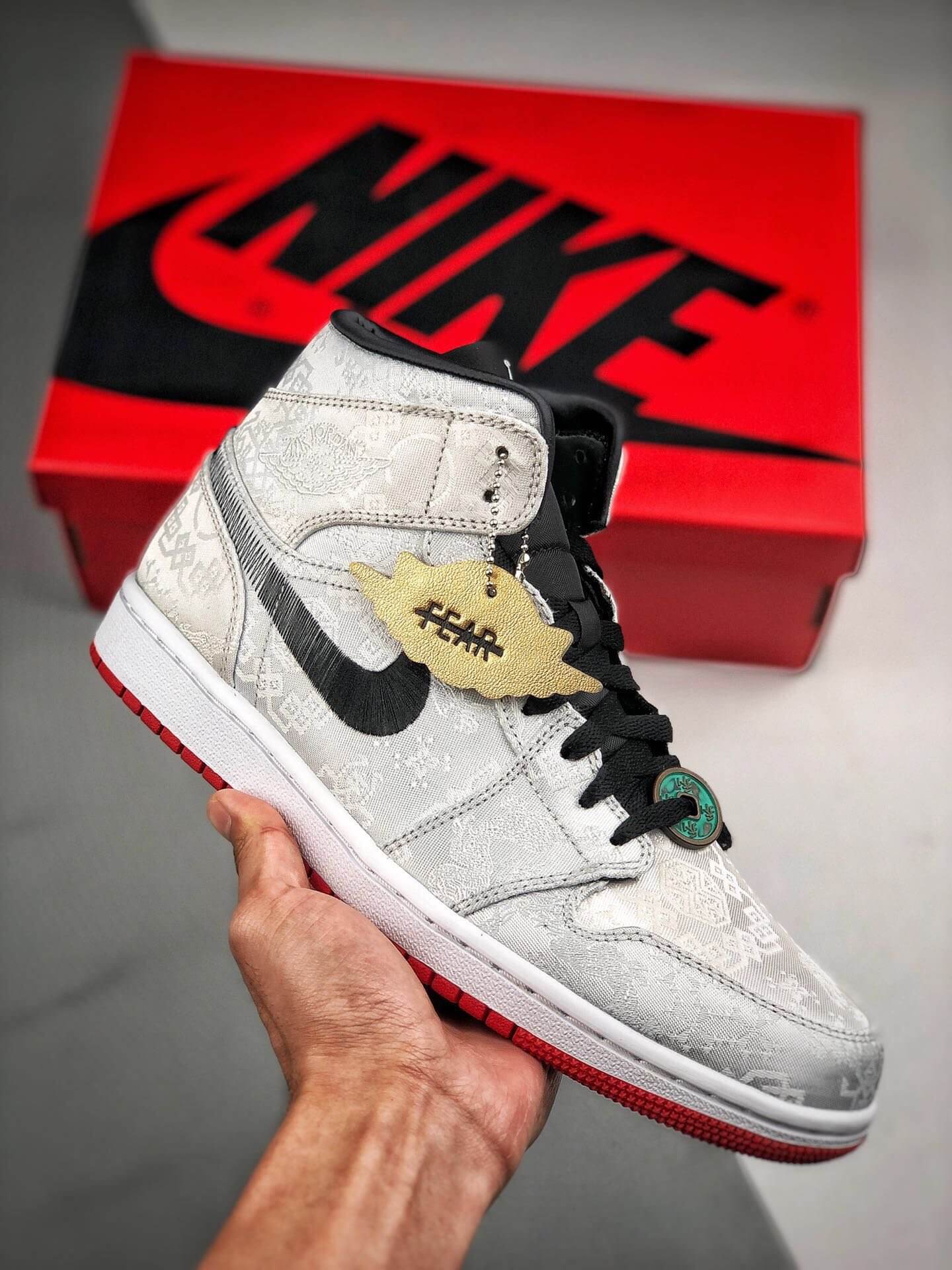 Edison Chen X Air Jordan 1 Mid Fearless CD2804-100