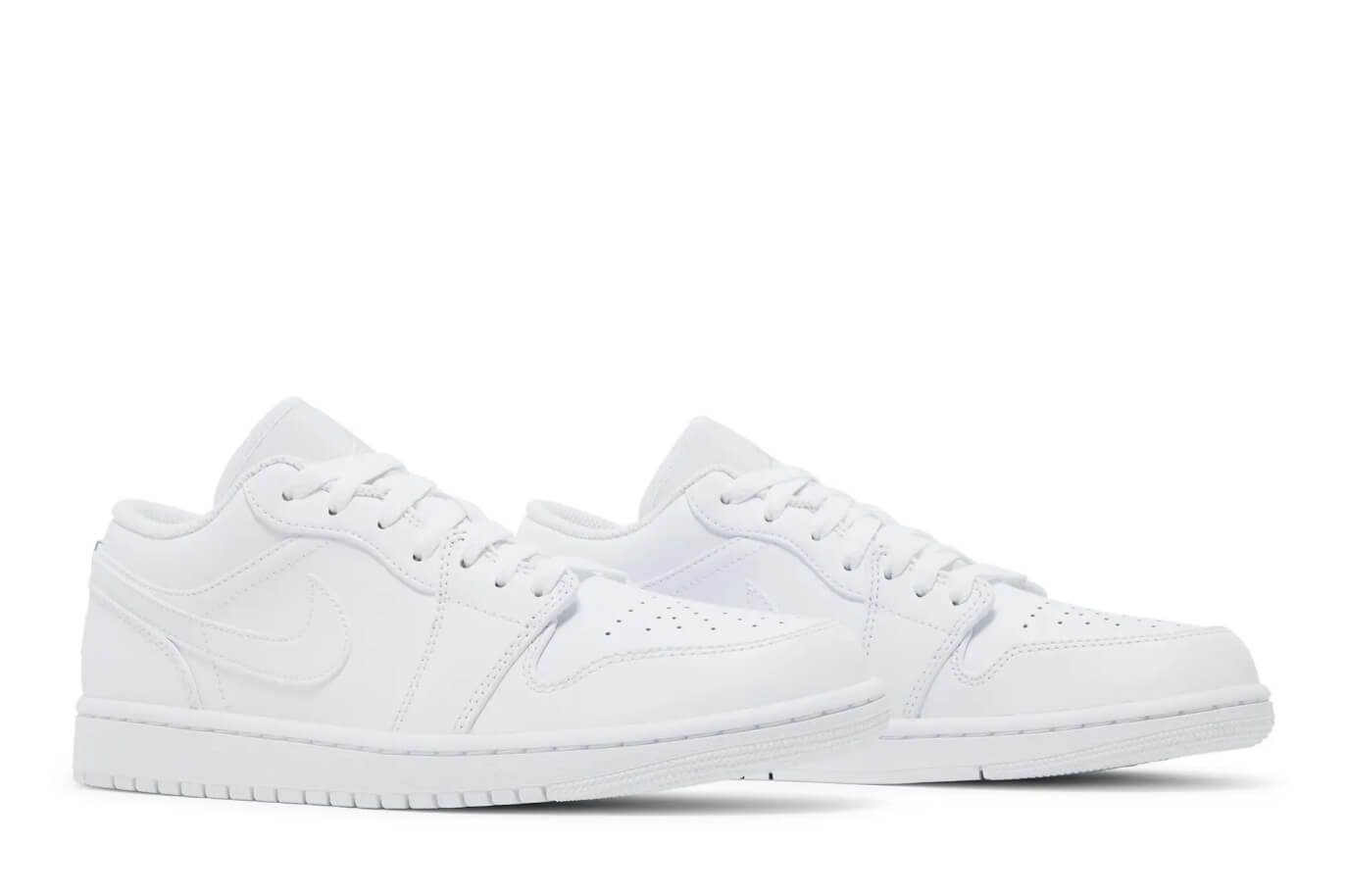 Air Jordan 1 Low 'Triple White' 2022 553558-136