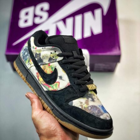 Supreme x SB Dunk Low Rammellzee FD8778-001