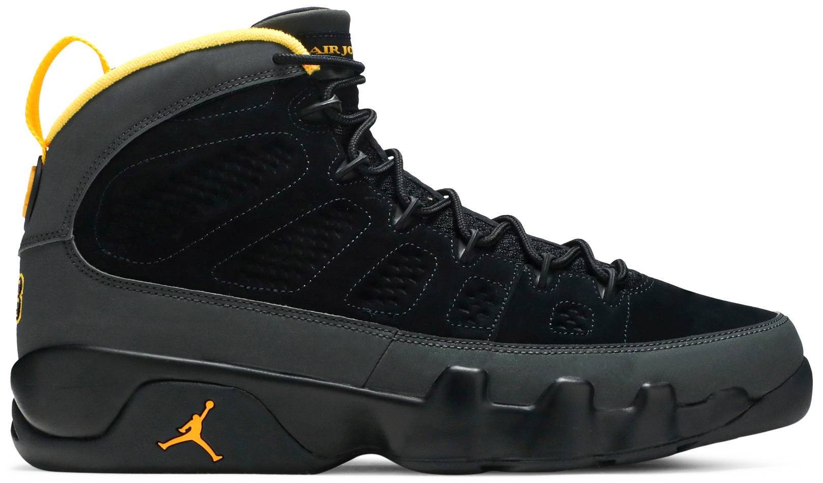 Air Jordan 9 Retro 'Dark Charcoal University Gold' CT8019-070