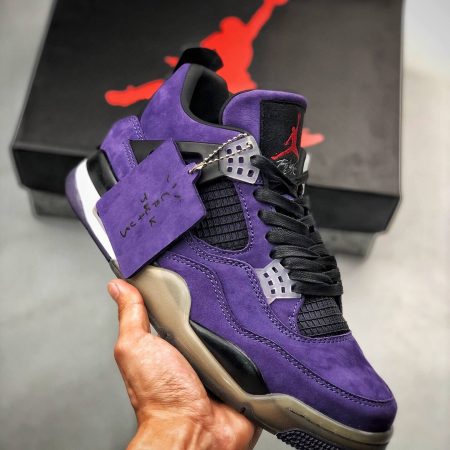 Air Jordan 4 X Travis Scott Purple 766296-LN4