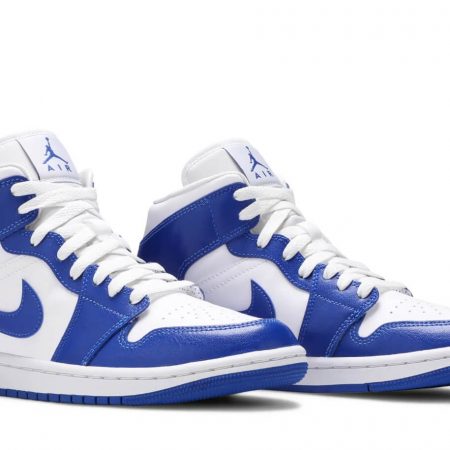 Wmns Air Jordan 1 Mid 'Kentucky Blue' BQ6472-104