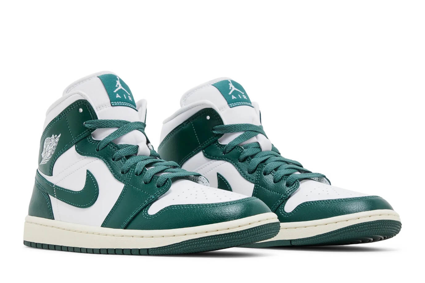 Wmns Air Jordan 1 Mid 'Oxidized Green' BQ6472-133