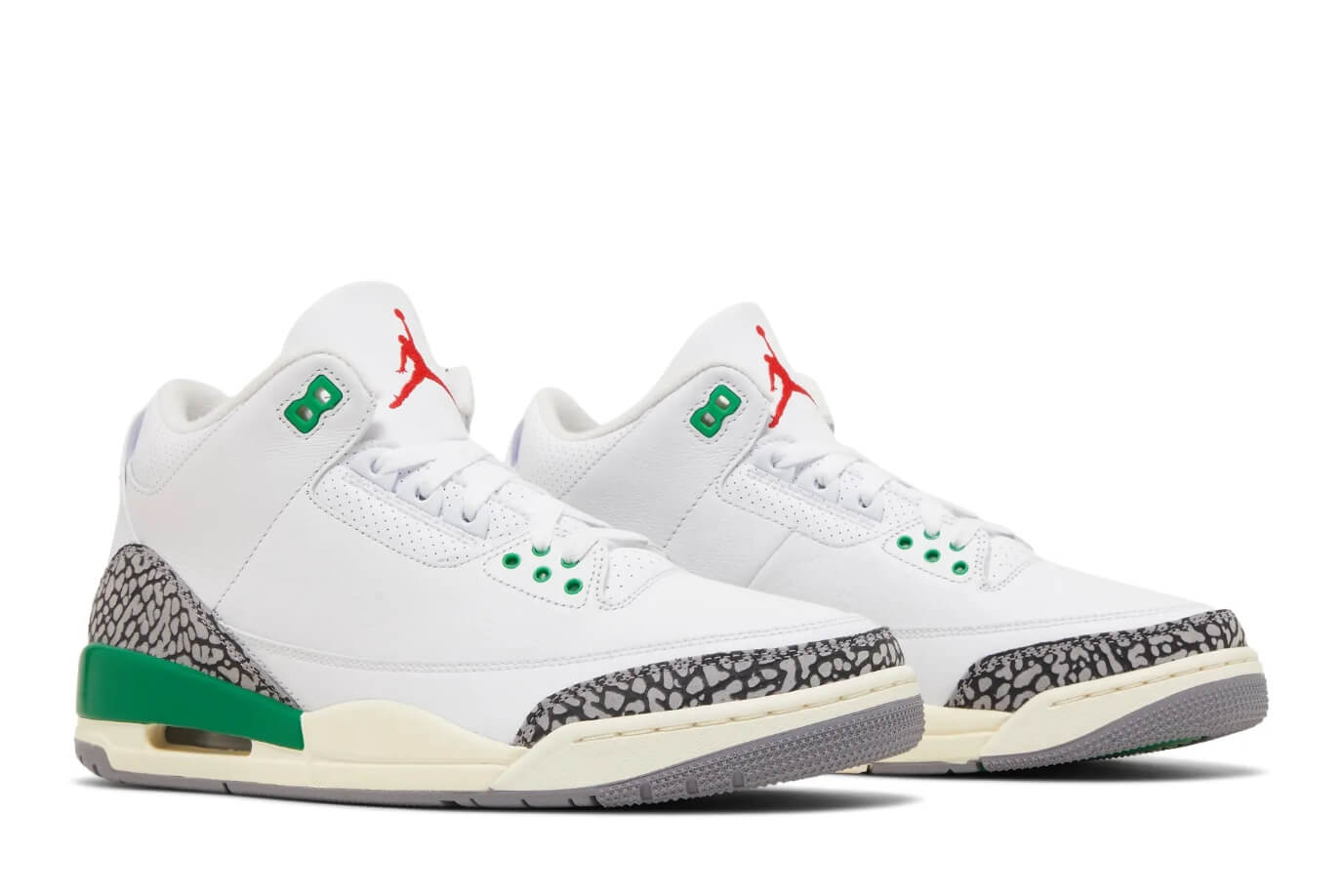 Wmns Air Jordan 3 Retro 'Lucky Green' CK9246-136