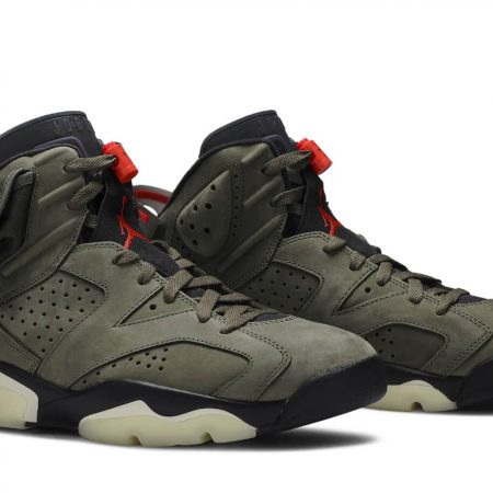 Travis Scott x Air Jordan 6 Retro 'Olive' CN1084-200
