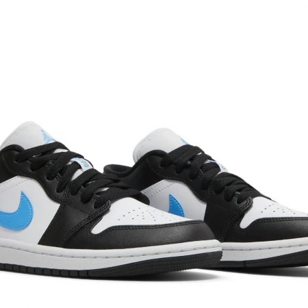 Wmns Air Jordan 1 Low 'Black University Blue' DC0774-041