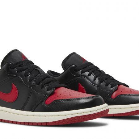 Wmns Air Jordan 1 Low 'Bred Sail' DC0774-061