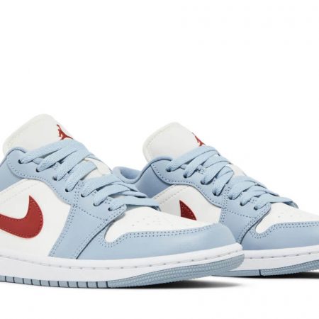 Wmns Air Jordan 1 Low 'Blue Whisper Dune Red' DC0774-164