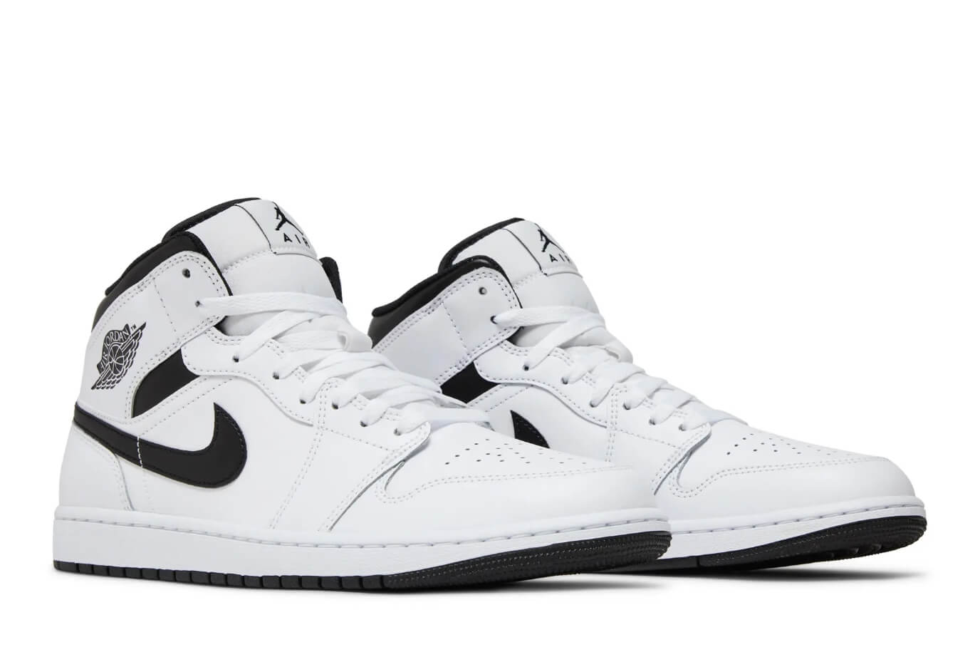 Air Jordan 1 Mid 'White Black' DQ8426-132