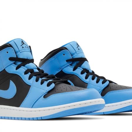 Air Jordan 1 Mid 'University Blue Black' DQ8426-401