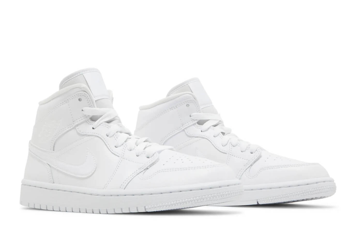 Wmns Air Jordan Mid 'Triple White' 2022 DV0991-111
