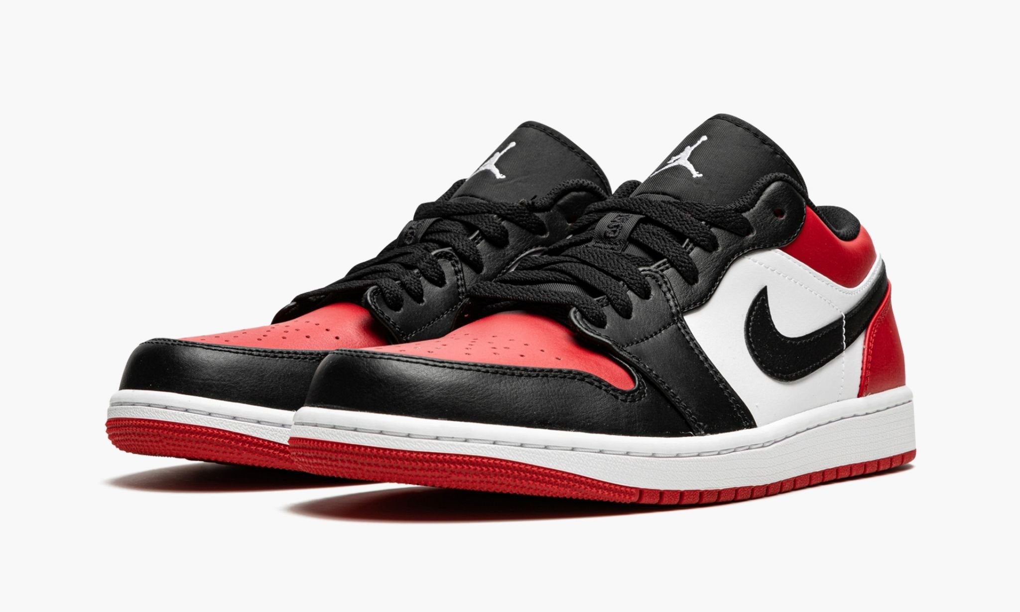 Air Jordan 1 Low 'Bred Toe 2.0' 553558-161