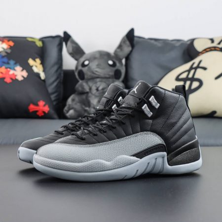OVO x Air Jordan 12 Retro 'Black and Wolf Grey' 873864-102