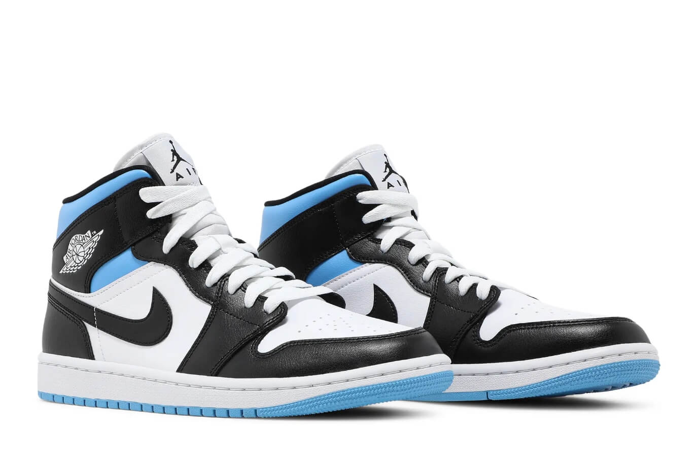 Wmns Air Jordan 1 Mid 'University Blue' BQ6472-102
