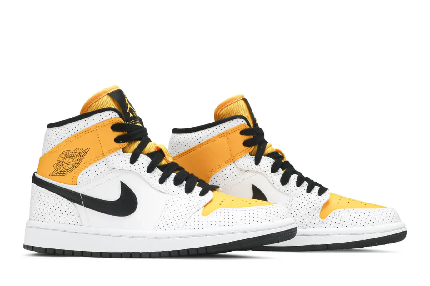 Wmns Air Jordan 1 Mid 'Perforated' BQ6472-107