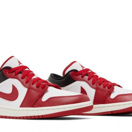 Wmns Air Jordan 1 Low 'White Gym Red' DC0774-160