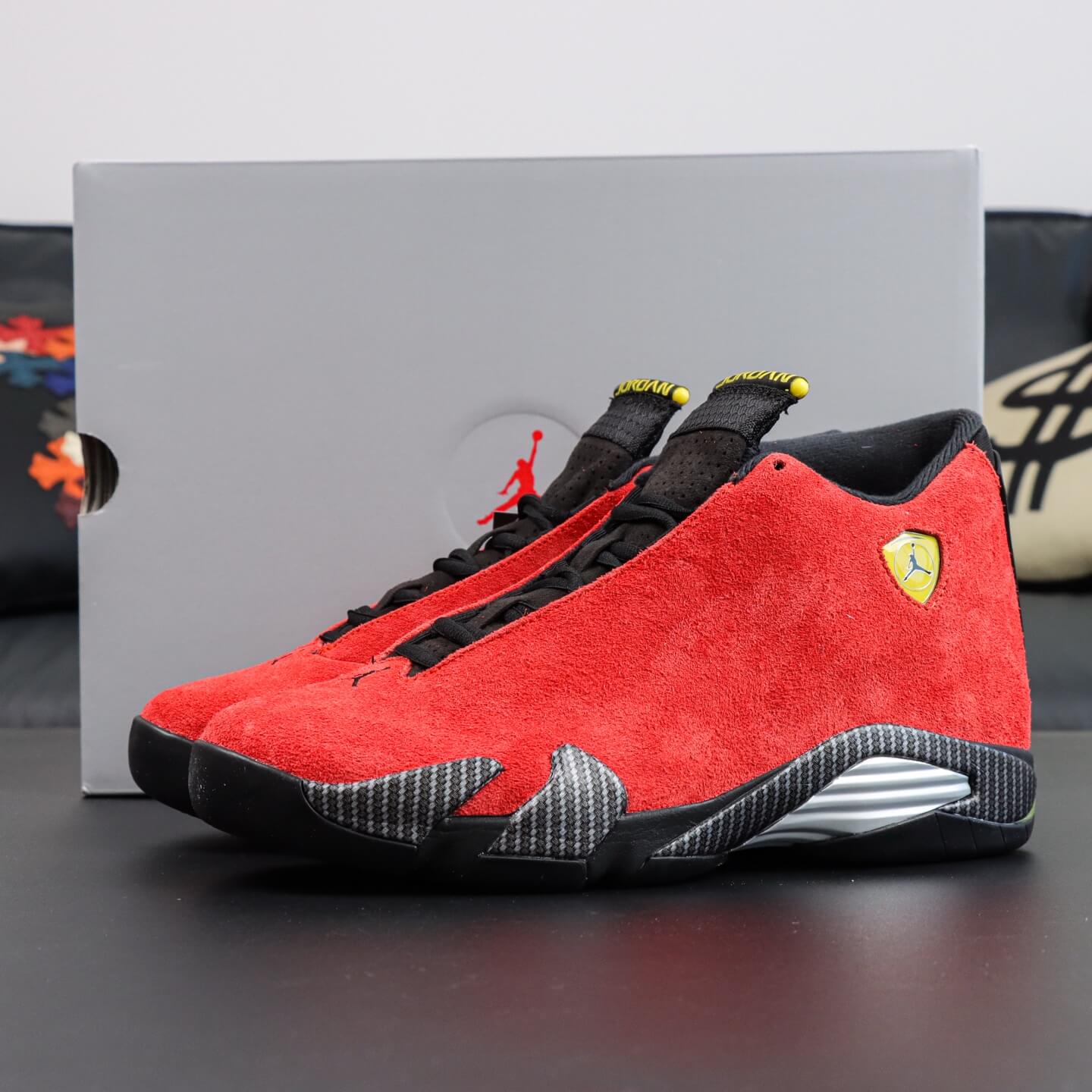 Air Jordan 14 Retro 'Ferrari' 654459-670